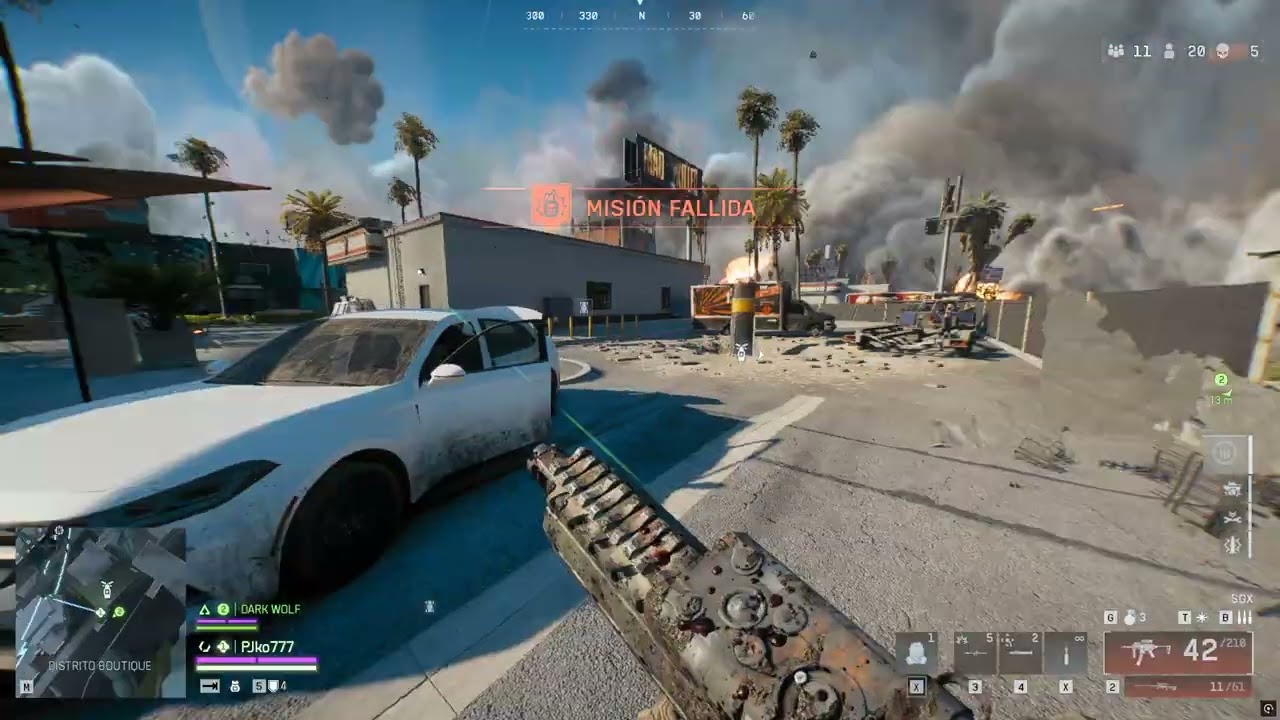 Battlefield REDSEC - DARK WOLF salvando la partida  - Battle Royale