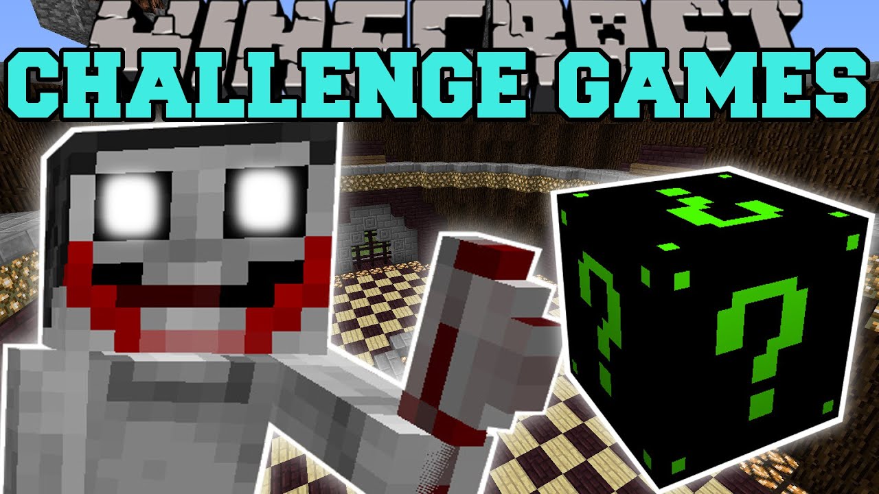 Minecraft: ИГРЫ-ИСПЫТАНИЯ ДЖЕФФА-УБИЙЦЫ - Мод Lucky Block - Мини-игра с модами