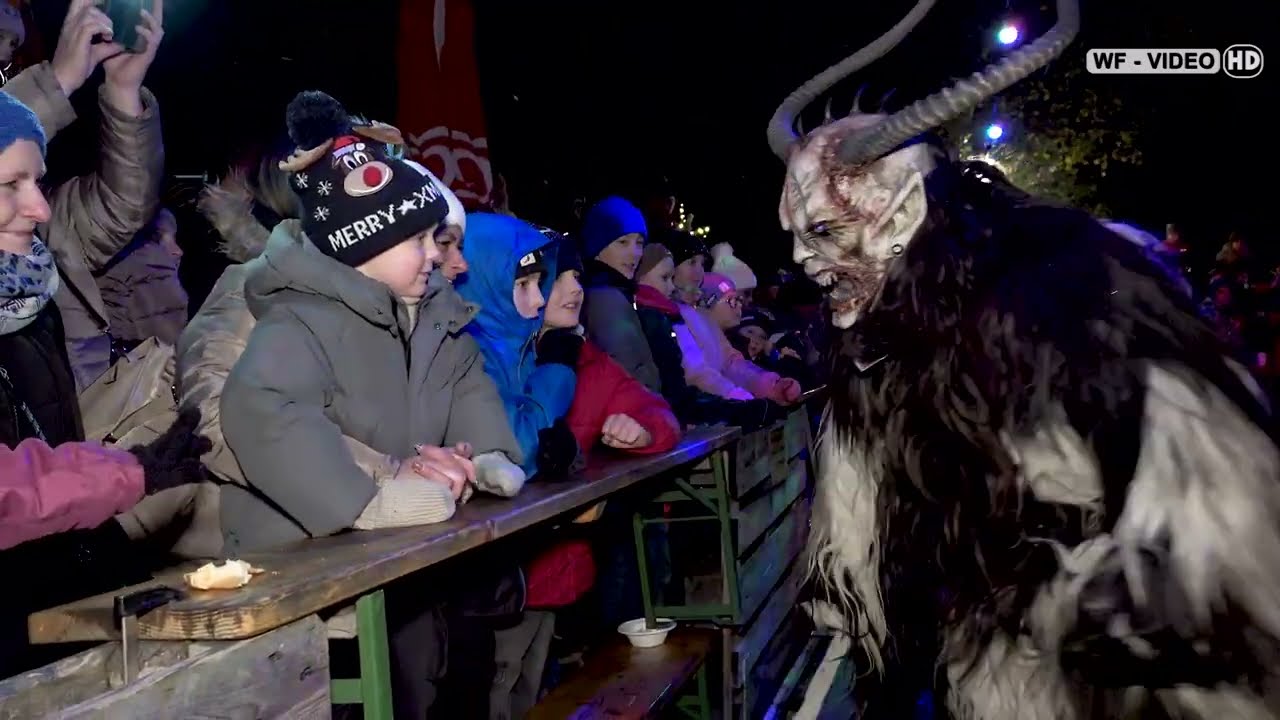 Perchtenlauf 2023 der Tonach Teixln am Ebersdorfer See