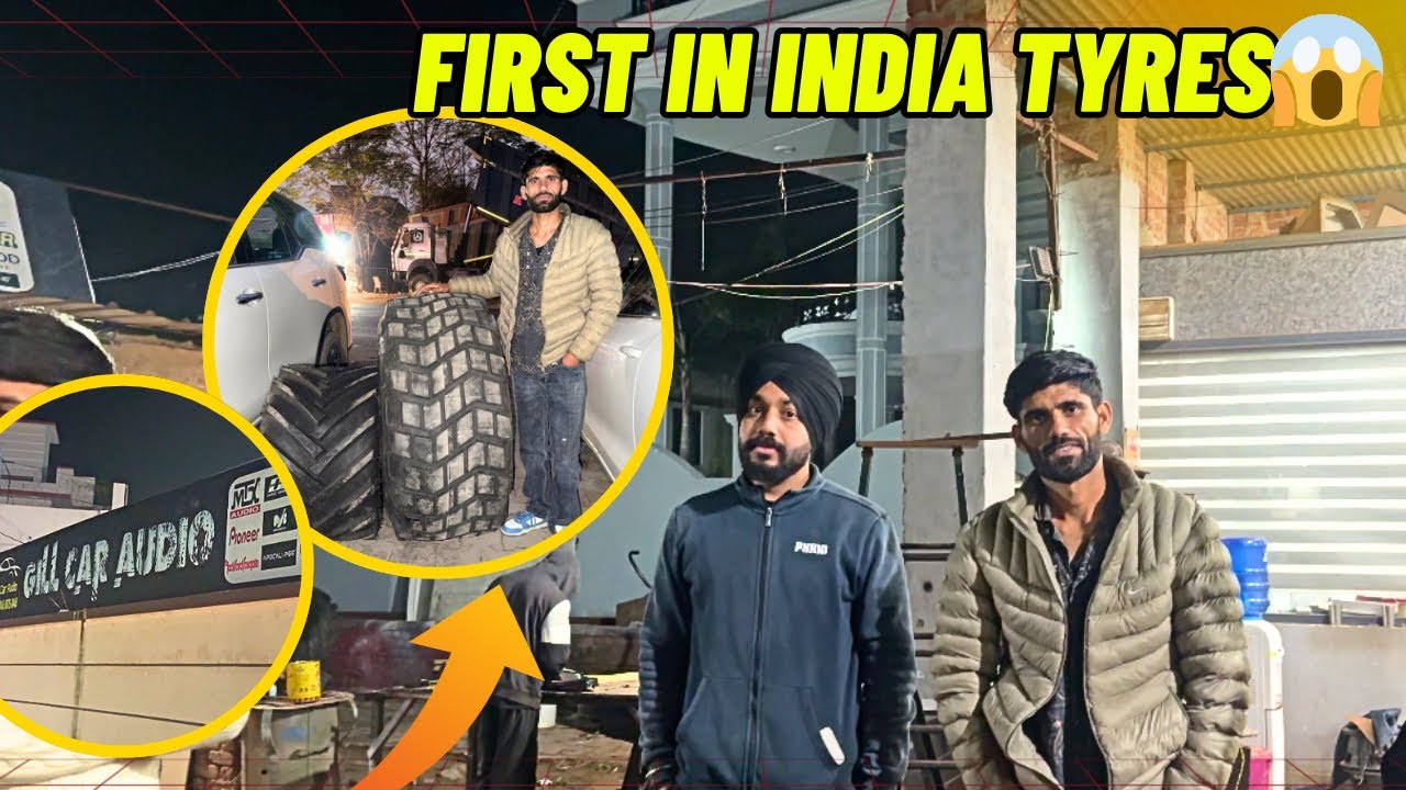 Monster tank और Weapon के लिए New टायर order 🙌 Gill car audio पर New project coming soon 💀