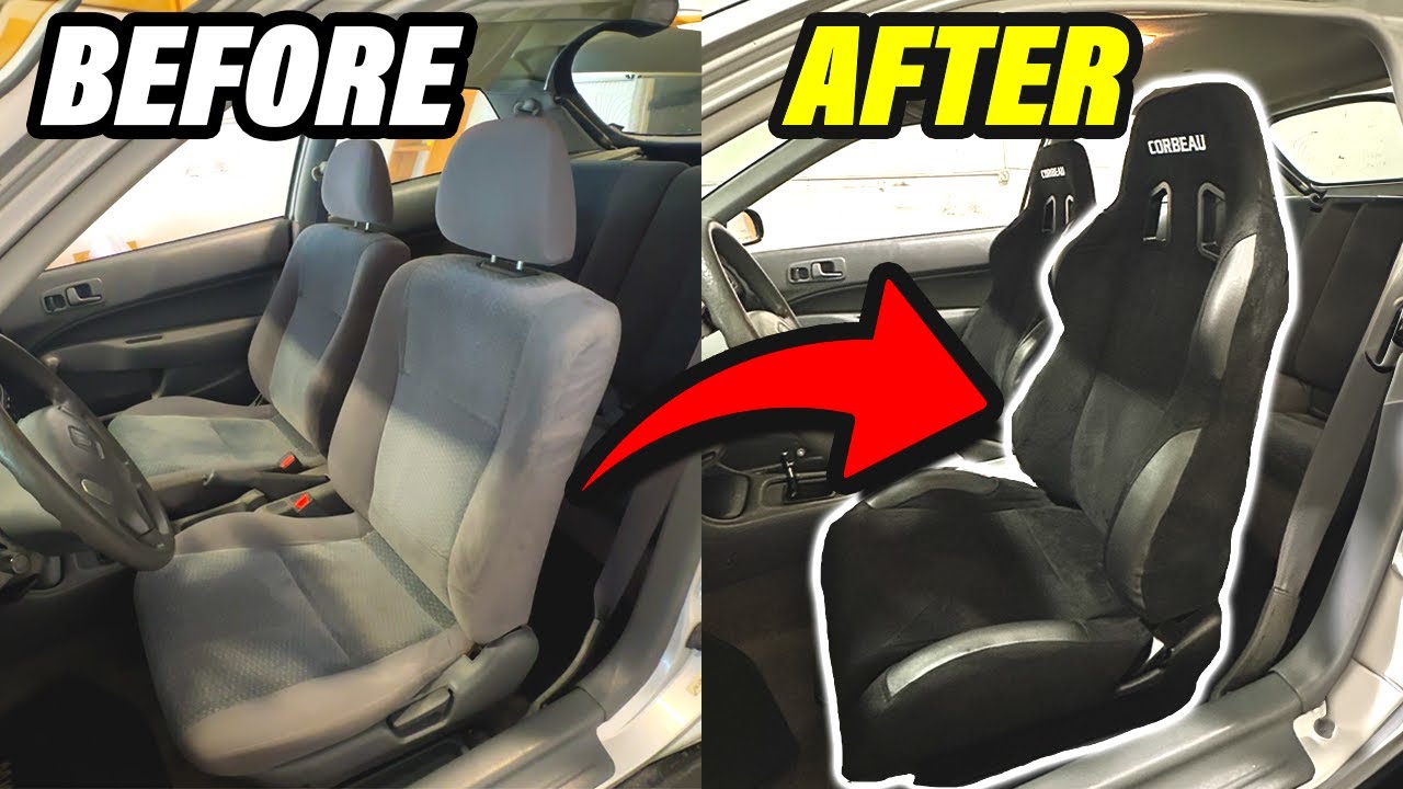 Are Aftermarket Seats Worth It? Corbeau Seats Install and Review | Biohazard EK Civic Ep. 20