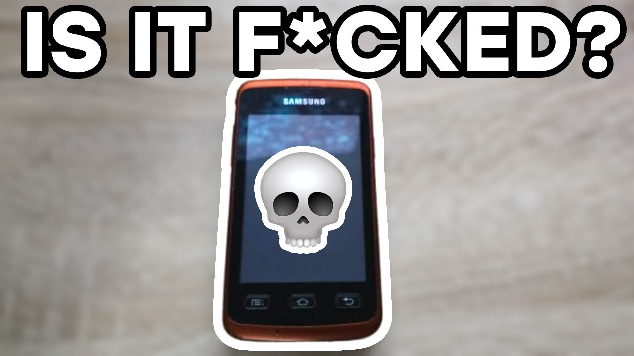 Trying to Custom ROM a 14-Year-Old Phone... (Samsung Xcover)