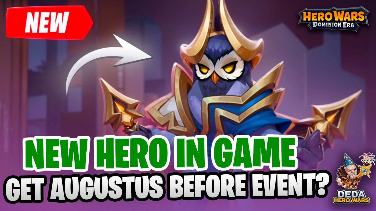 Augustus already in Hero Wars. New hero will change game balacne? Dominion Era