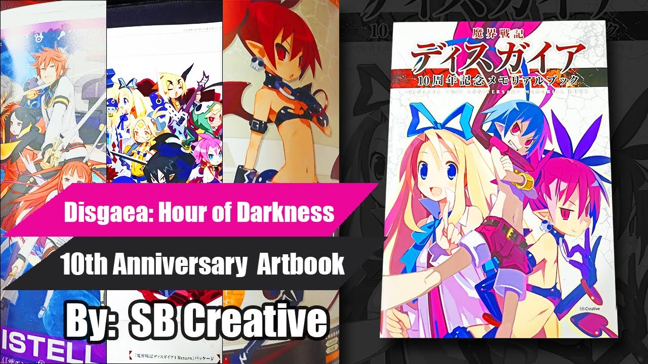 (Full Book-flip) Disgaea: Hour of Darkness - 10th Anniversary Memorial Artbook