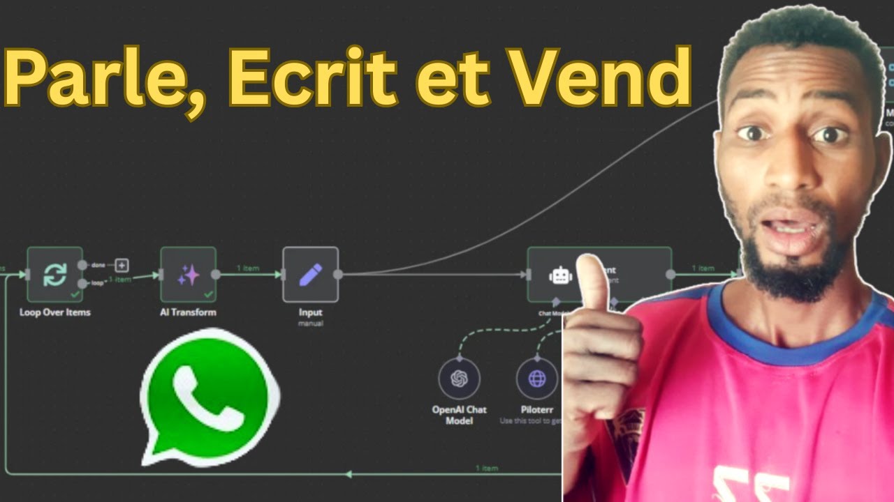 Comment Construire un AGENT IA Vocal WhatsApp ? ( n8n sans code )