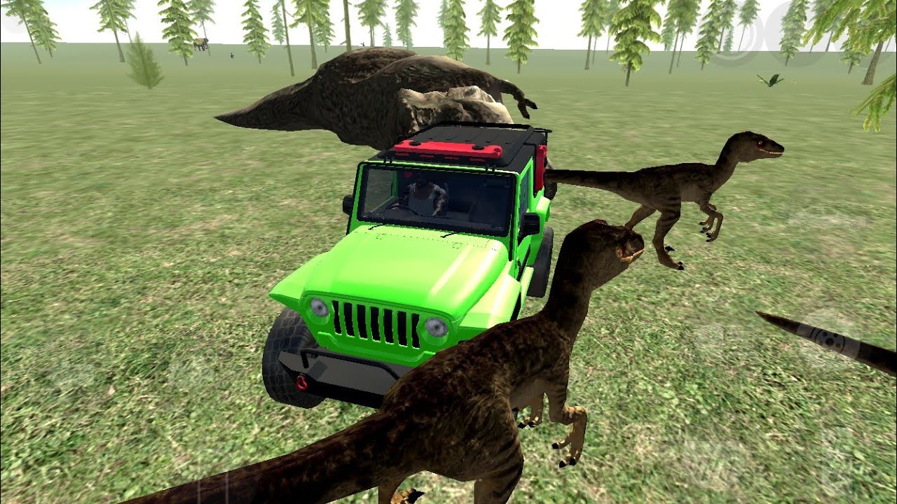 T-Rex 🦖#rrsrider Mahindra Thar Gameplay Stunt | Thar Flaying