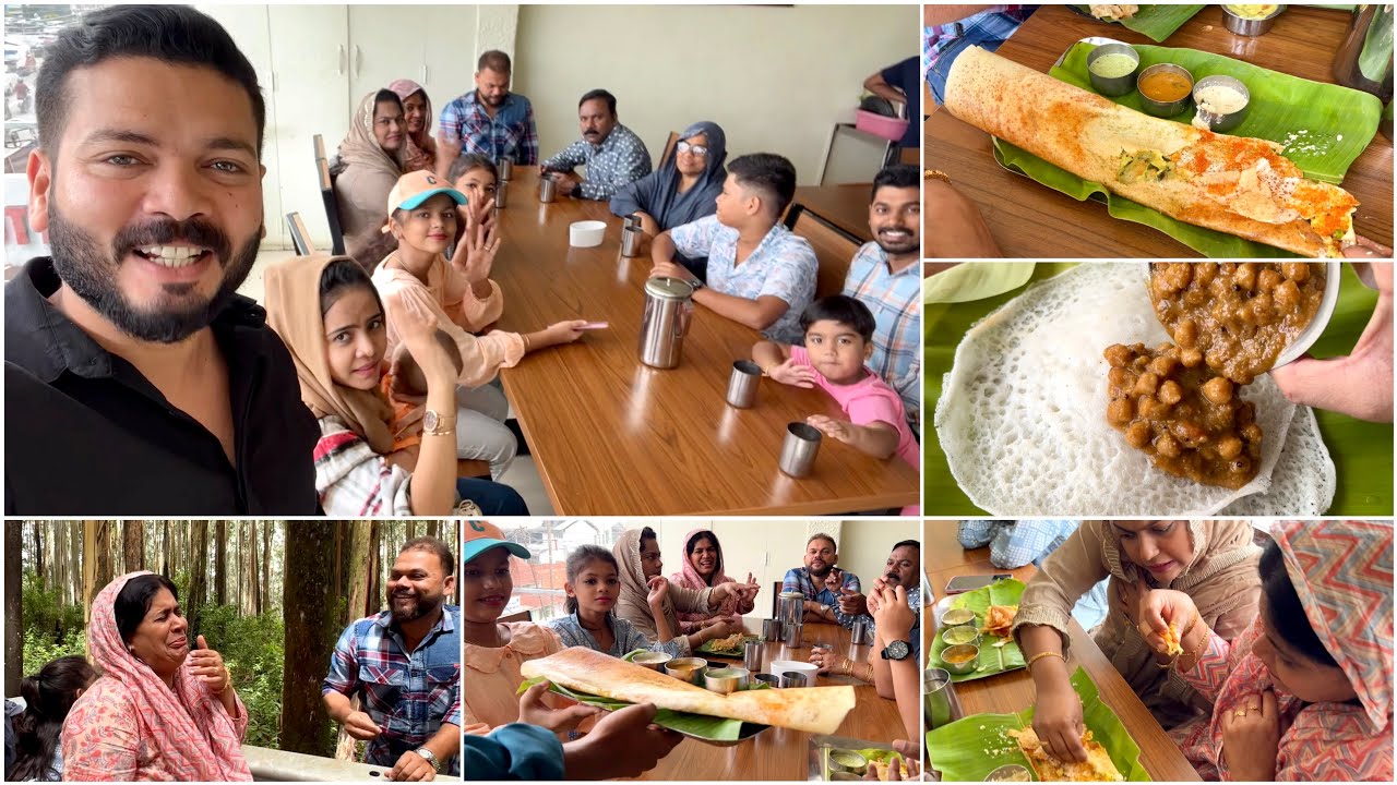 Gudalur il Adipoli Breakfast um Kazhinju Ooty ileku 😍😋 | Suhana | Basheer Bashi | Mashura