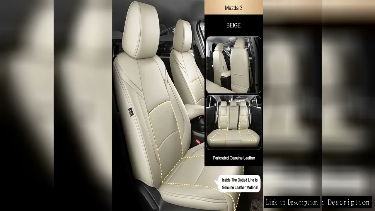 Custom Made for Mazda 3 CX5 Car Seat Cover Accessories 360 Degree For Mazda 6 CX4 Full Covered Quali