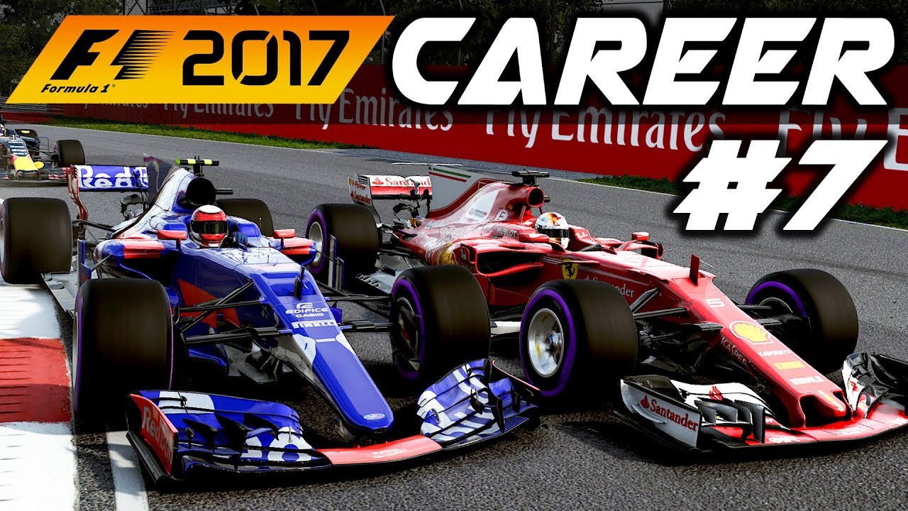 F1 2017 Career Mode Part 7: CHAOS IN CANADA WITH DAMP TRACK!