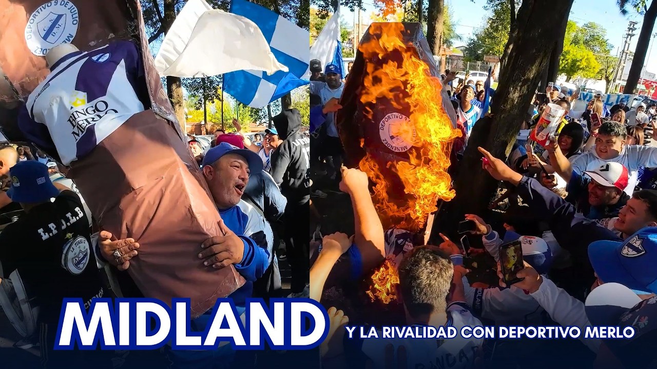 UN CLASICO TRIBUNERO POR EL OESTE: MIDLAND - DEP. MERLO