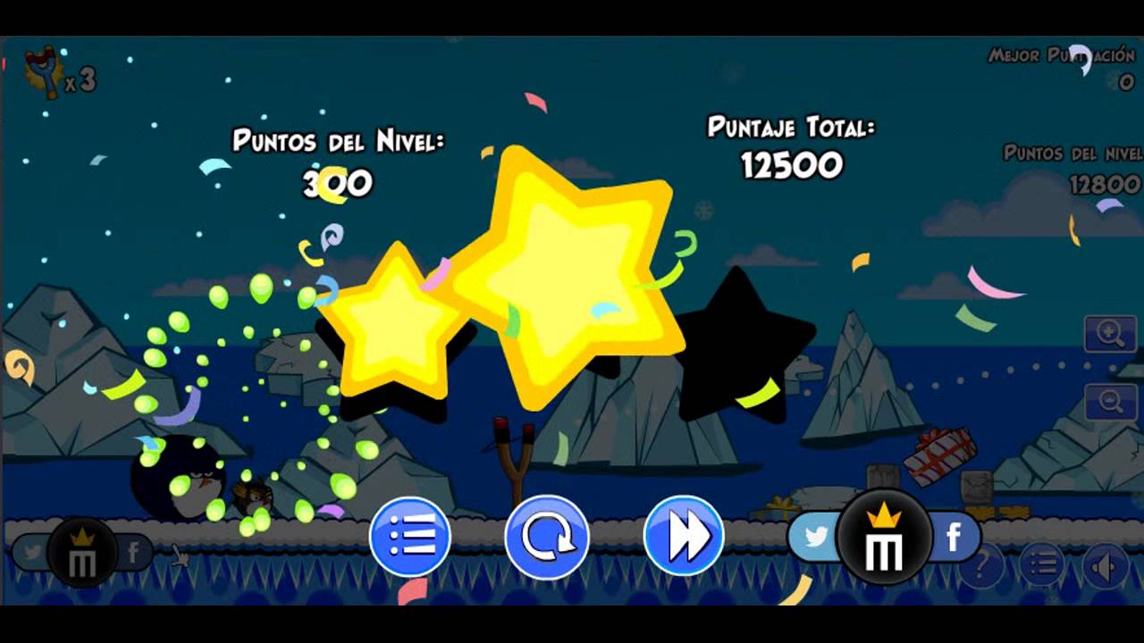 Gameplay angry penguins #1