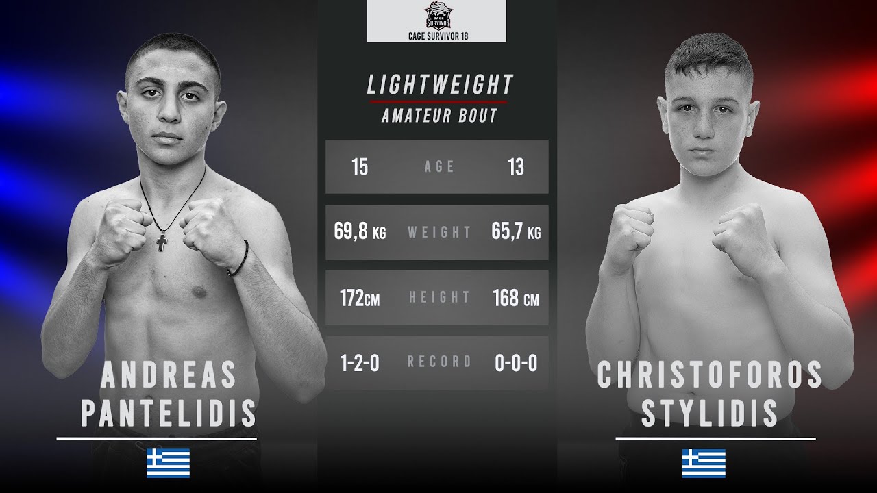 Cage Survivor 18: Andreas Pantelidis vs. Christoforos Stylidis Full Fight
