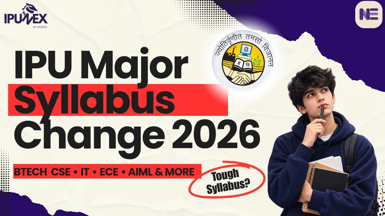 GGSIPU MAJOR SYLLABUS UPDATE 2026 | IPUNEX | GGISPU