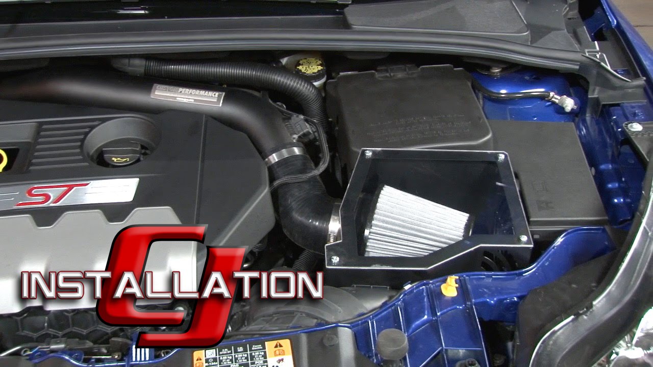 Focus ST cp-e Cold Air Intake Kit With SynoilD/DFlow Filter 2013-2014 Installation