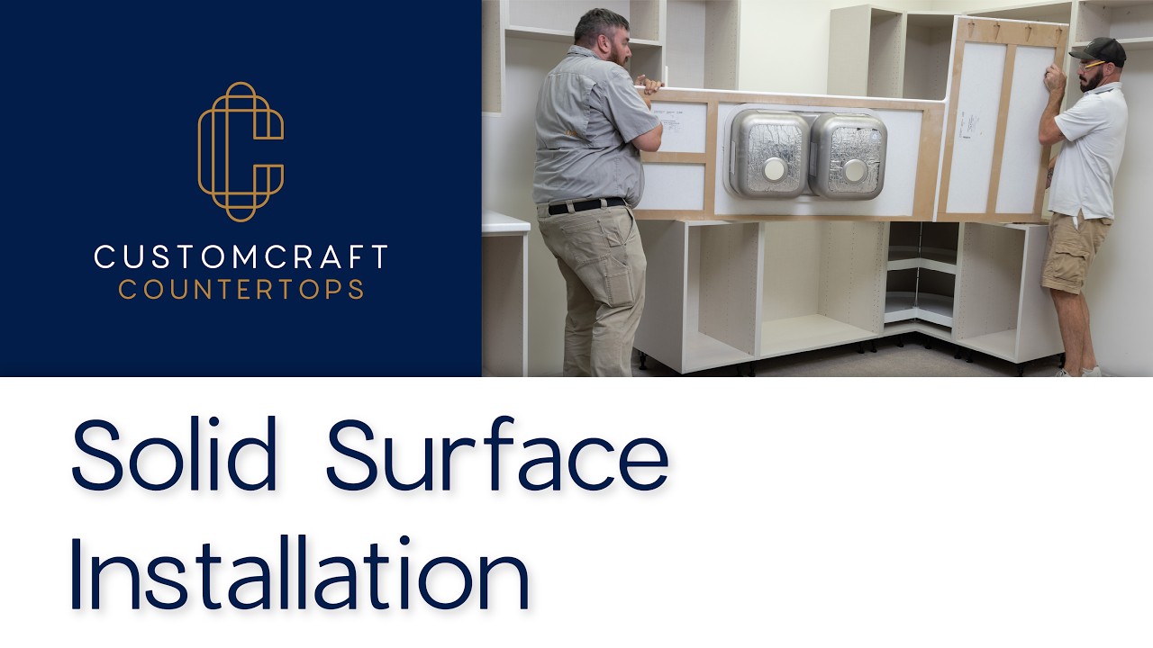 How To Install Solid Surface Countertop
