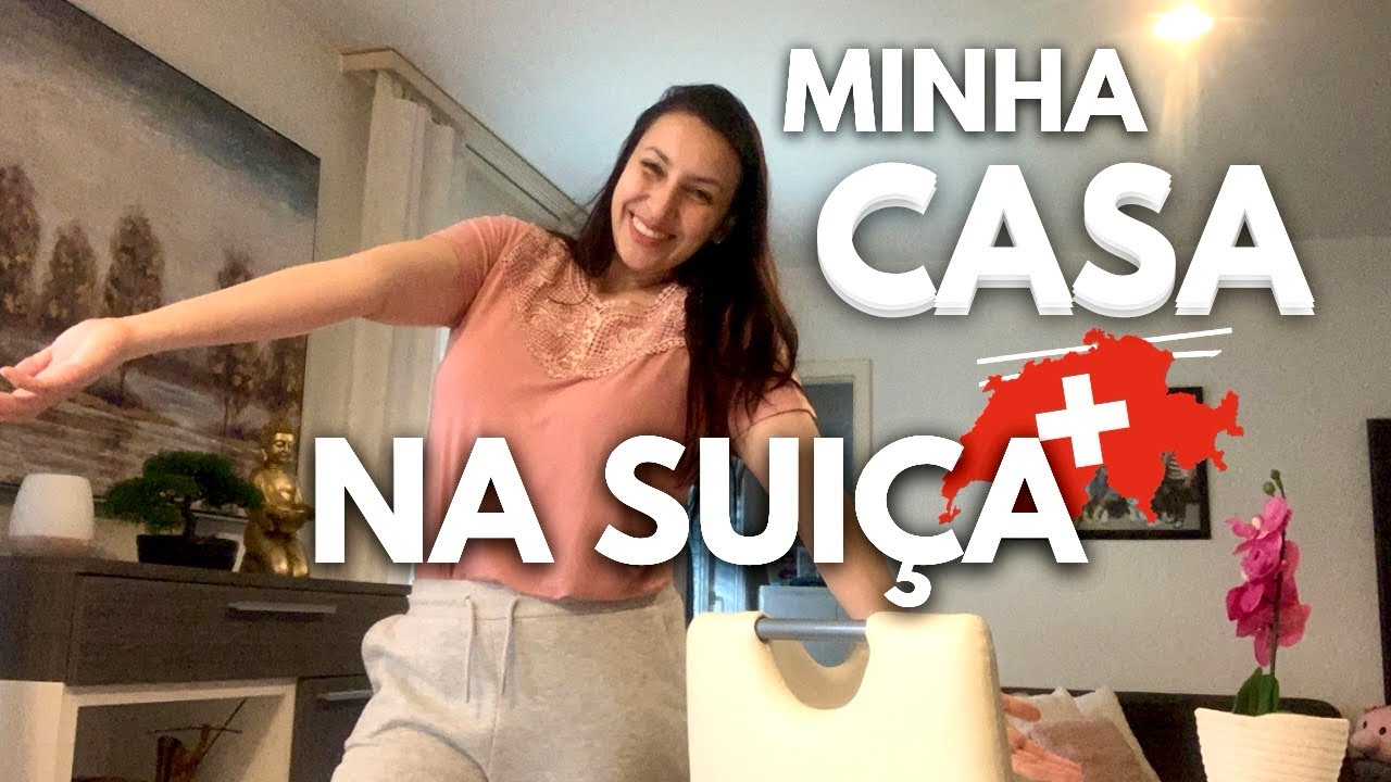 TOUR PELA MINHA CASA NA SUÍÇA 🇨🇭 | Amanda Conti