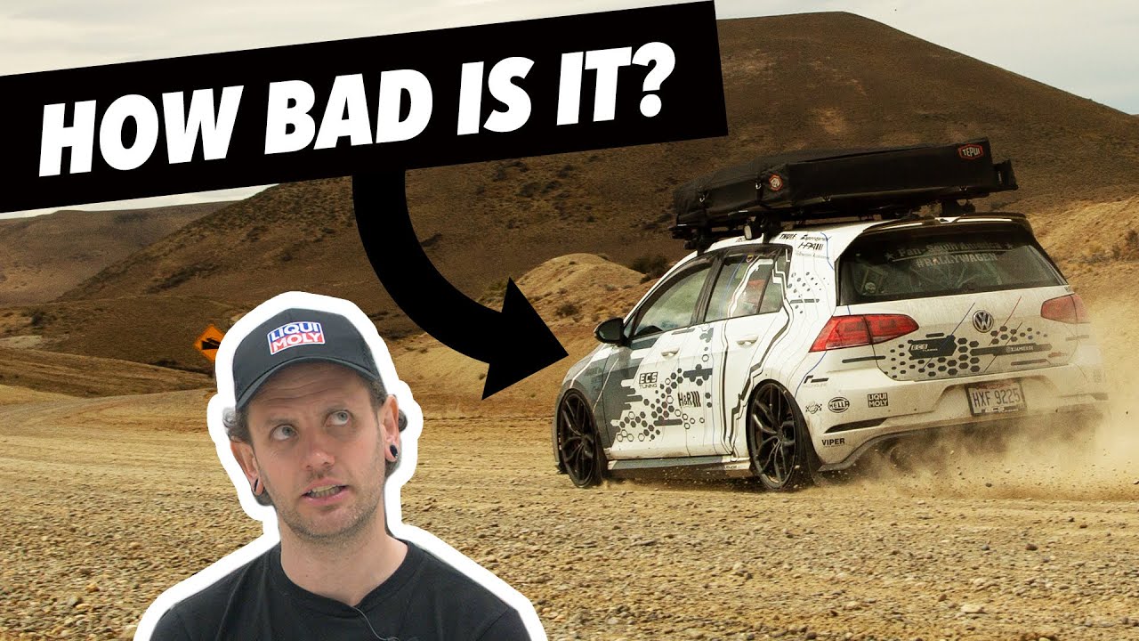 Jamie Orr's FIRST LOOK at the MK7 GTI Rallywagen back from South America | ECS Tuning