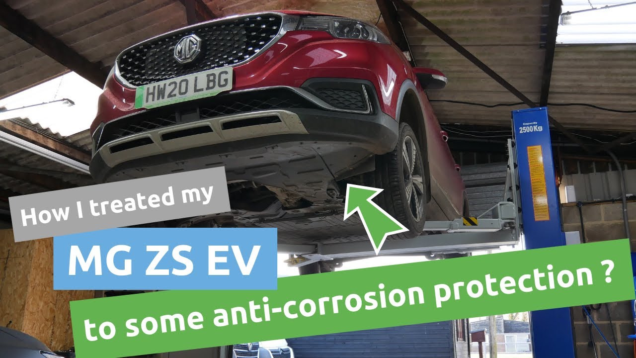 How I treated my MG ZS EV to additional anti-corrosion protection?