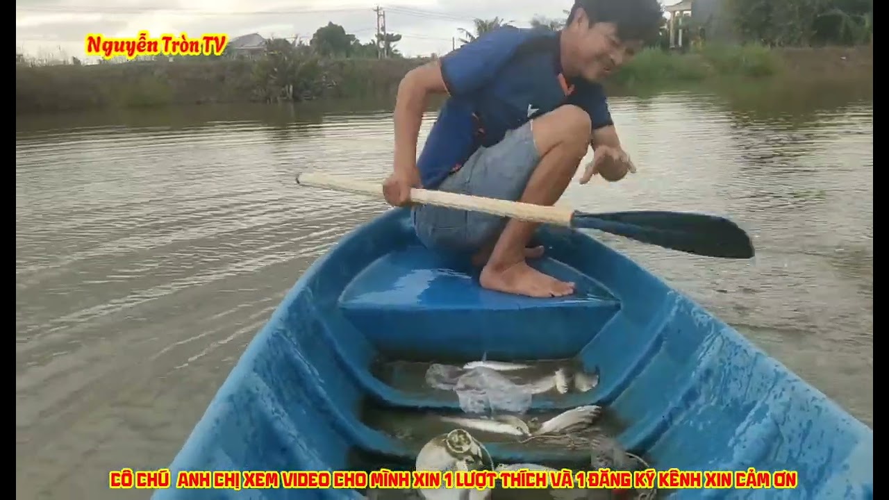VỀ MIỀN TÂY LÀ NHẤT - GIĂNG LƯỚI BẮT CÁ BÊN CỒN 
