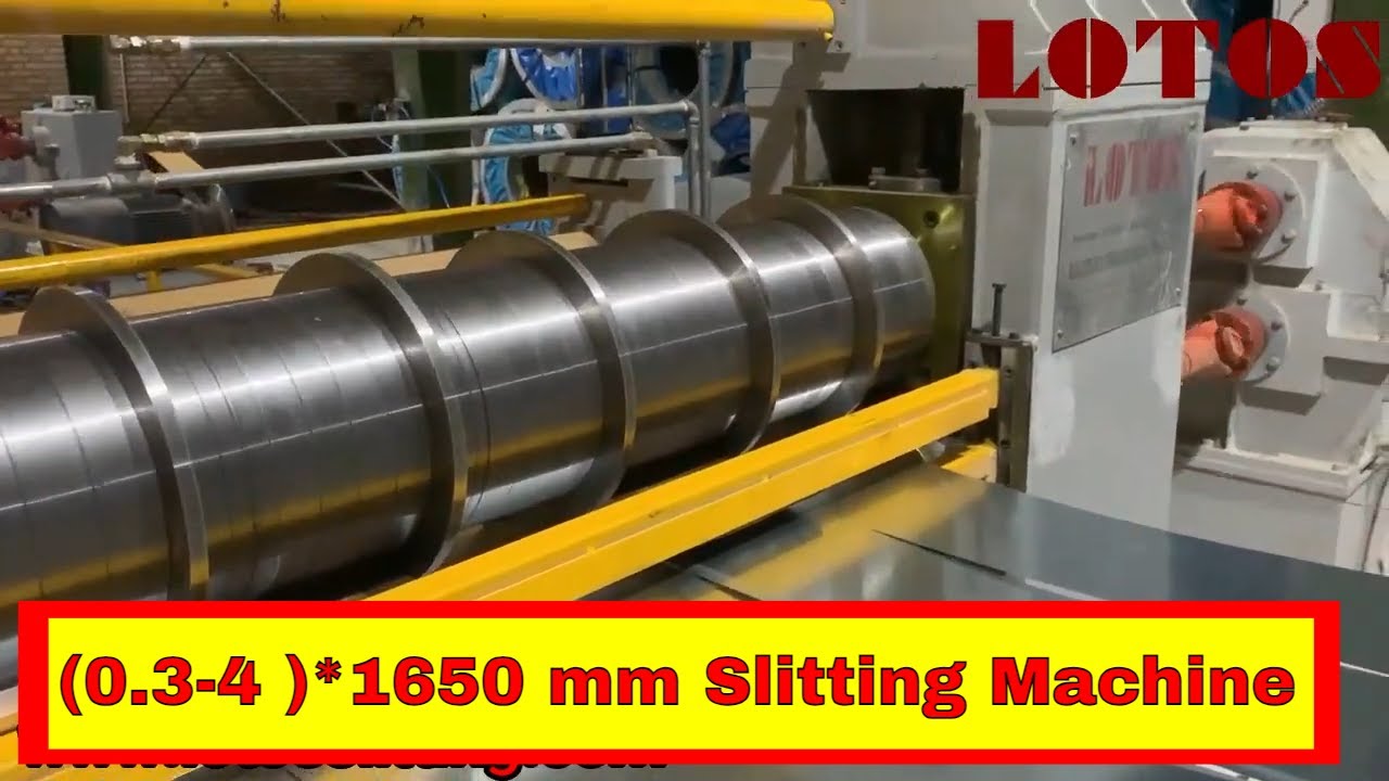 (0.3-4 )*1650 mm Slitting Machine | High Speed Slitting Line