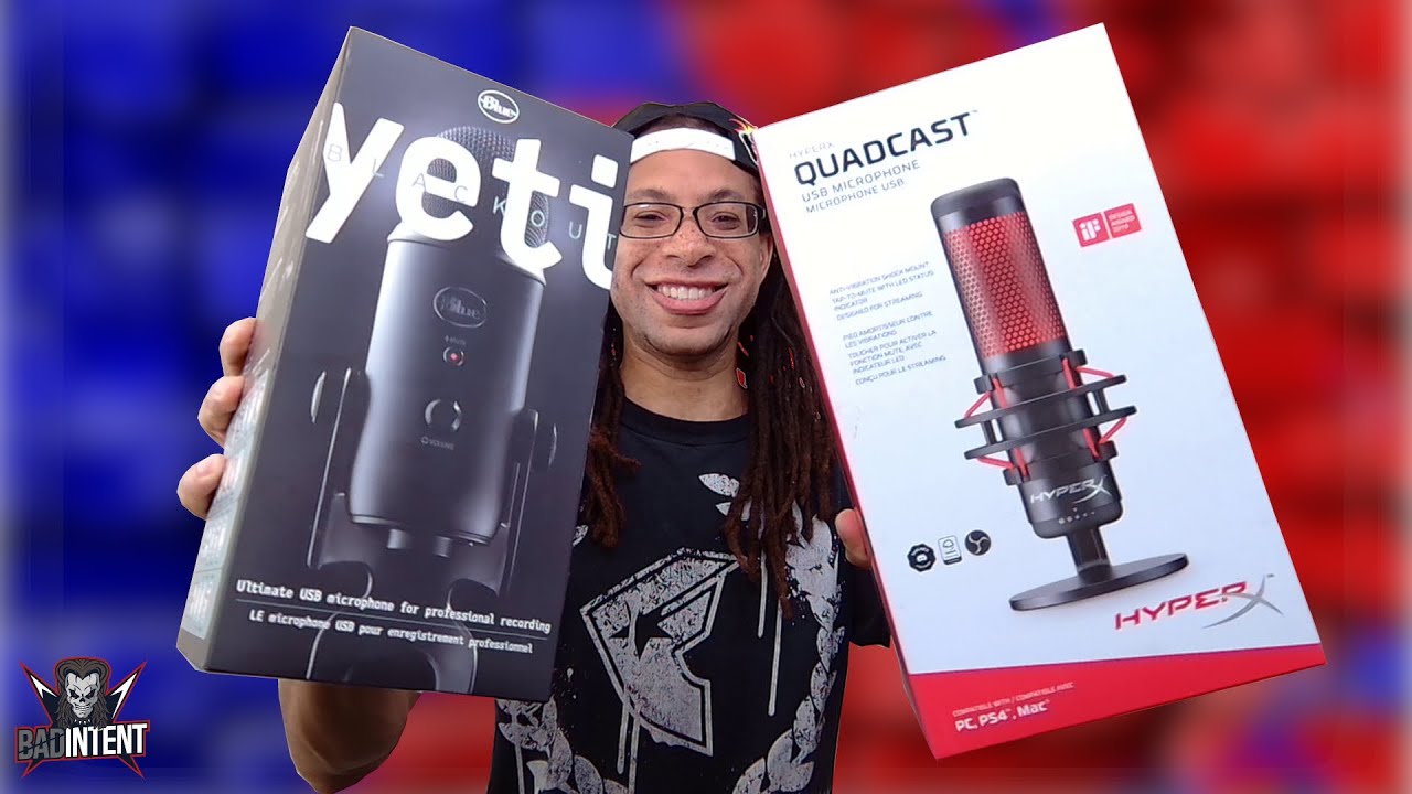 Blue Yeti vs HyperX QuadCast [Review and Comparison]