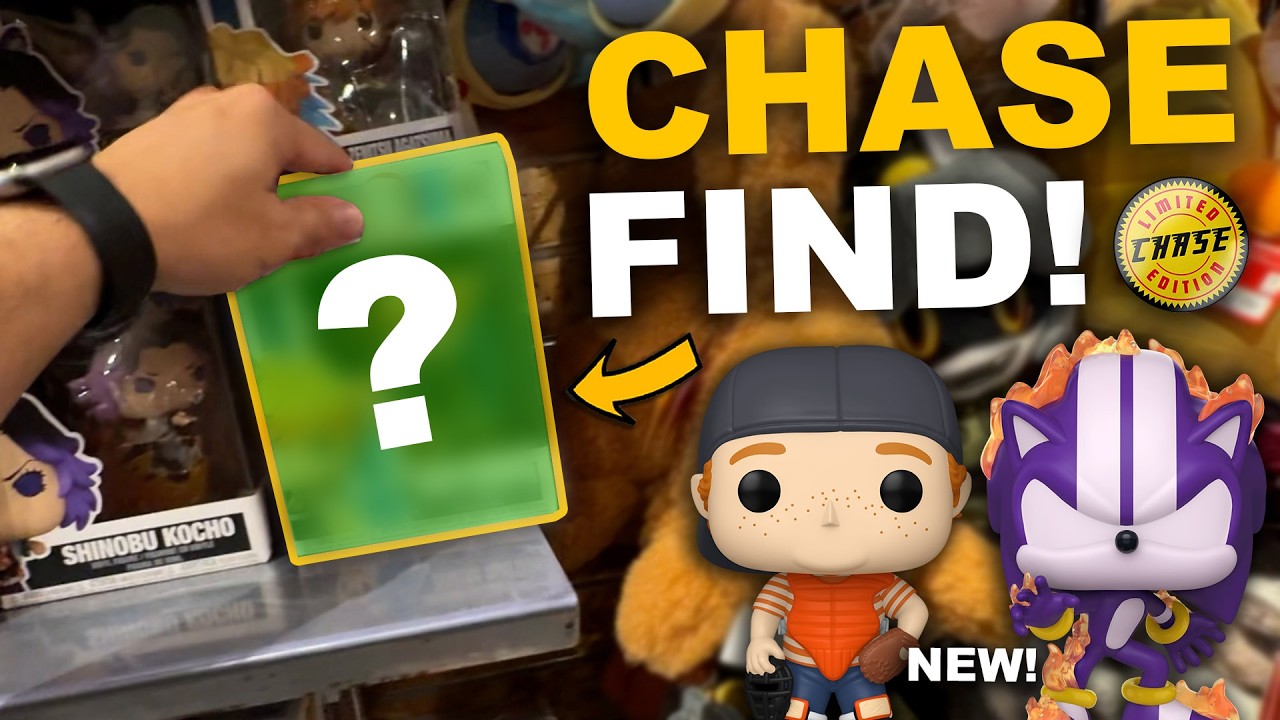 Я нашел CHASE и кучу новых Funko Pop