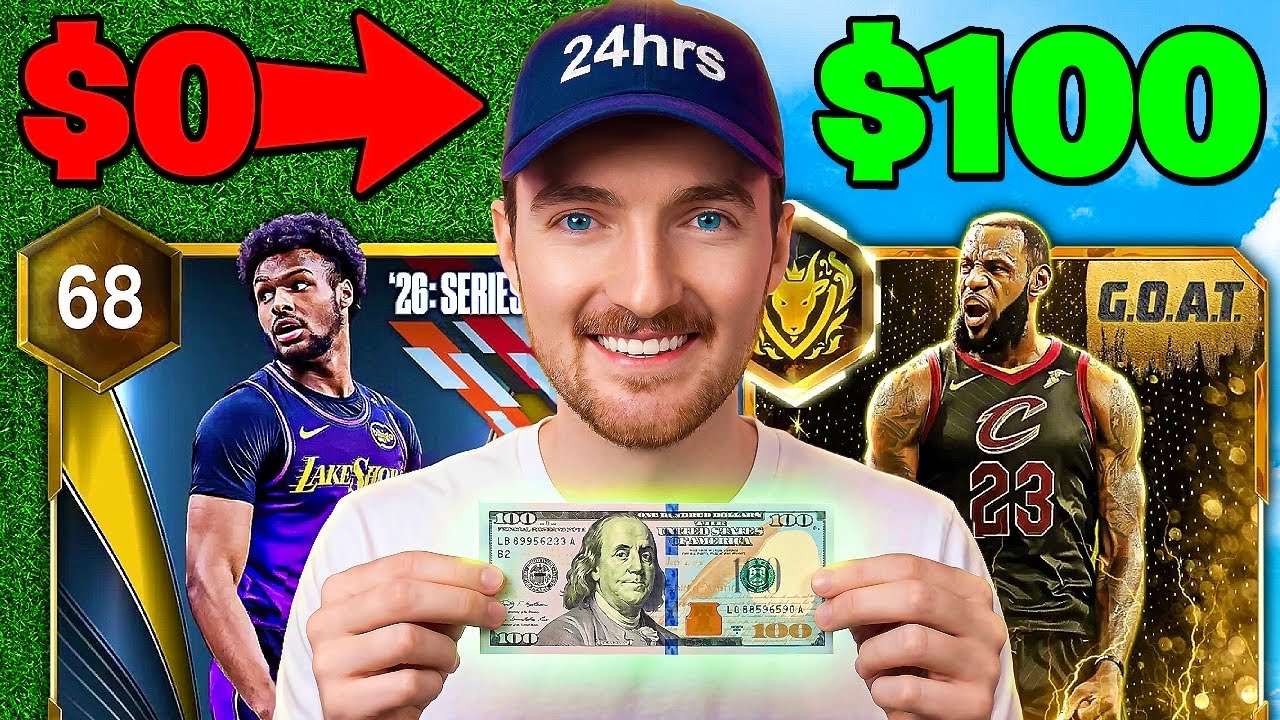 Я собрал &laquo;божественный состав&raquo; за $100 и 24 часа в NBA 2K26 MyTEAM!
