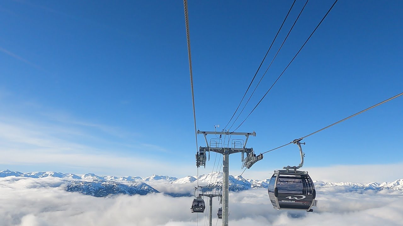 WHISTLER UPPER VILLAGE GONDOLA EPIC VIEWS