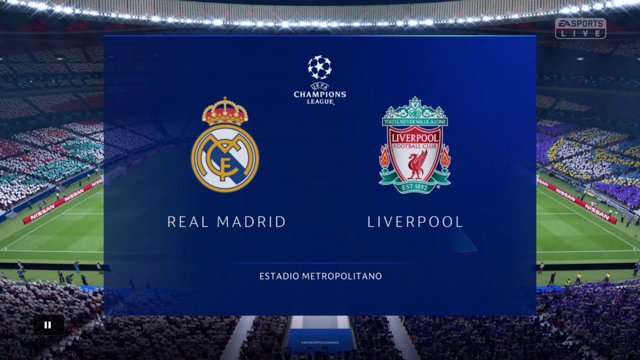 FIFA 19 | LIVERPOOL VS REAL MADRID GAMEPLAY WALKTHROUGH CHAMPIONS LEAGUE FINAL 1080/60HZ PS4