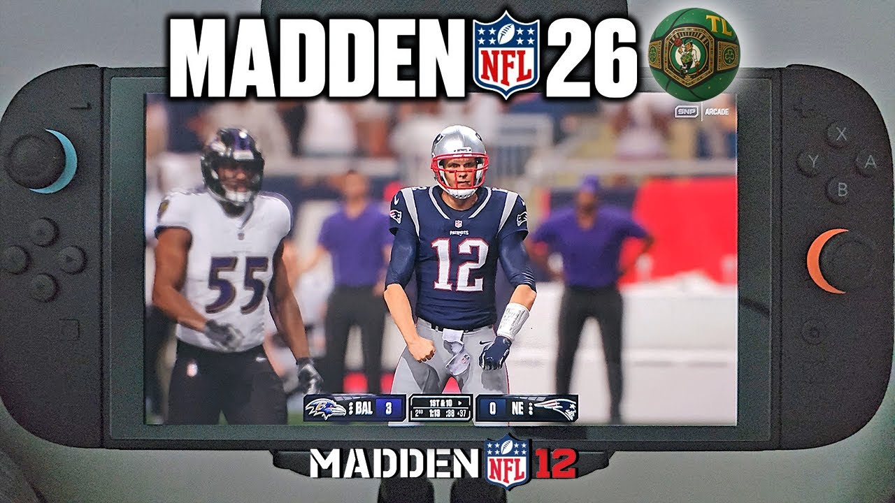 Madden NFL 26 (Nintendo Switch 2) - Составы команд Madden 12 | Портативная версия | «Рэйвенс» про...