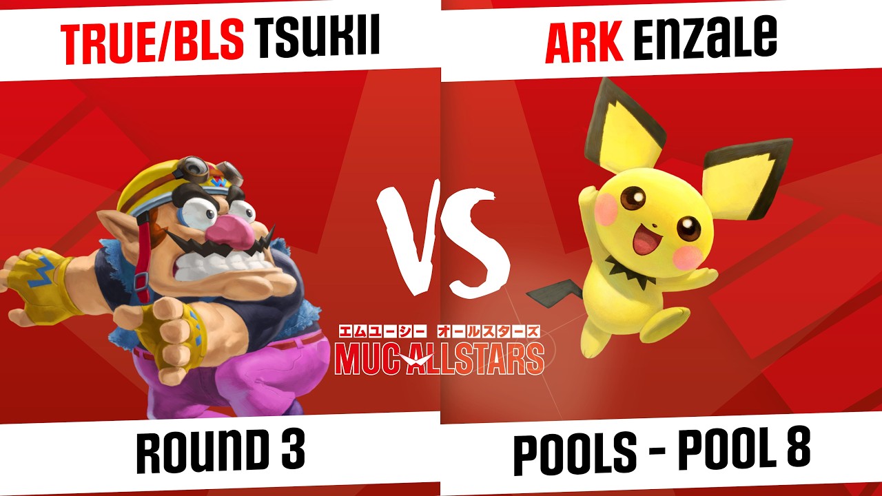 [MUC AllStars #19 - S2] Pools - Pool 8 - TRUE/BLS | Tsukii (Wario) VS ARK | Enzale (Pichu)