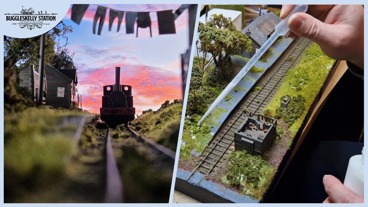 Building a Buggleskelly Station Diorama - Oh, Mr Porter! #diorama #modelrailway #tutorial