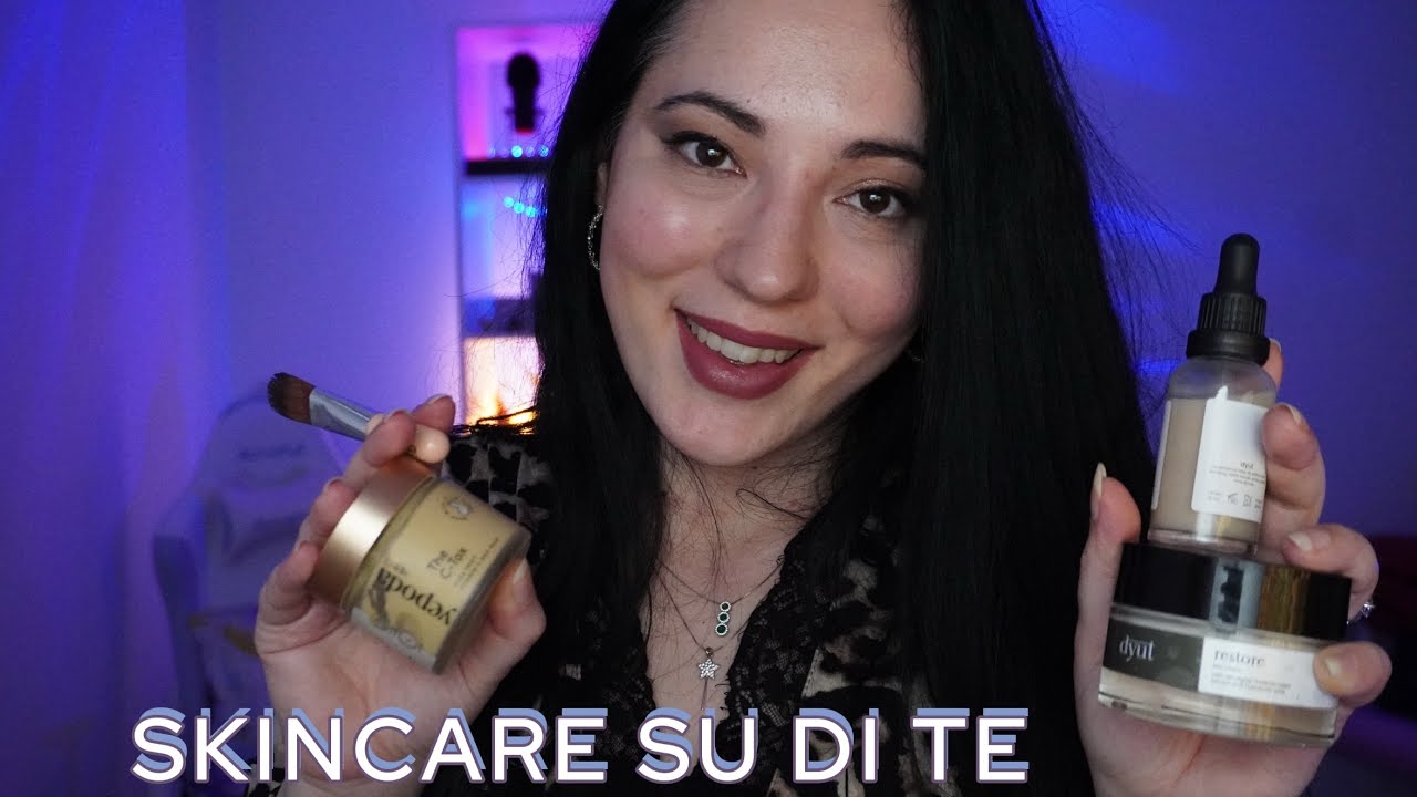 Skincare super rilassante su di te 🧖🏼‍♀️ ASMR POV