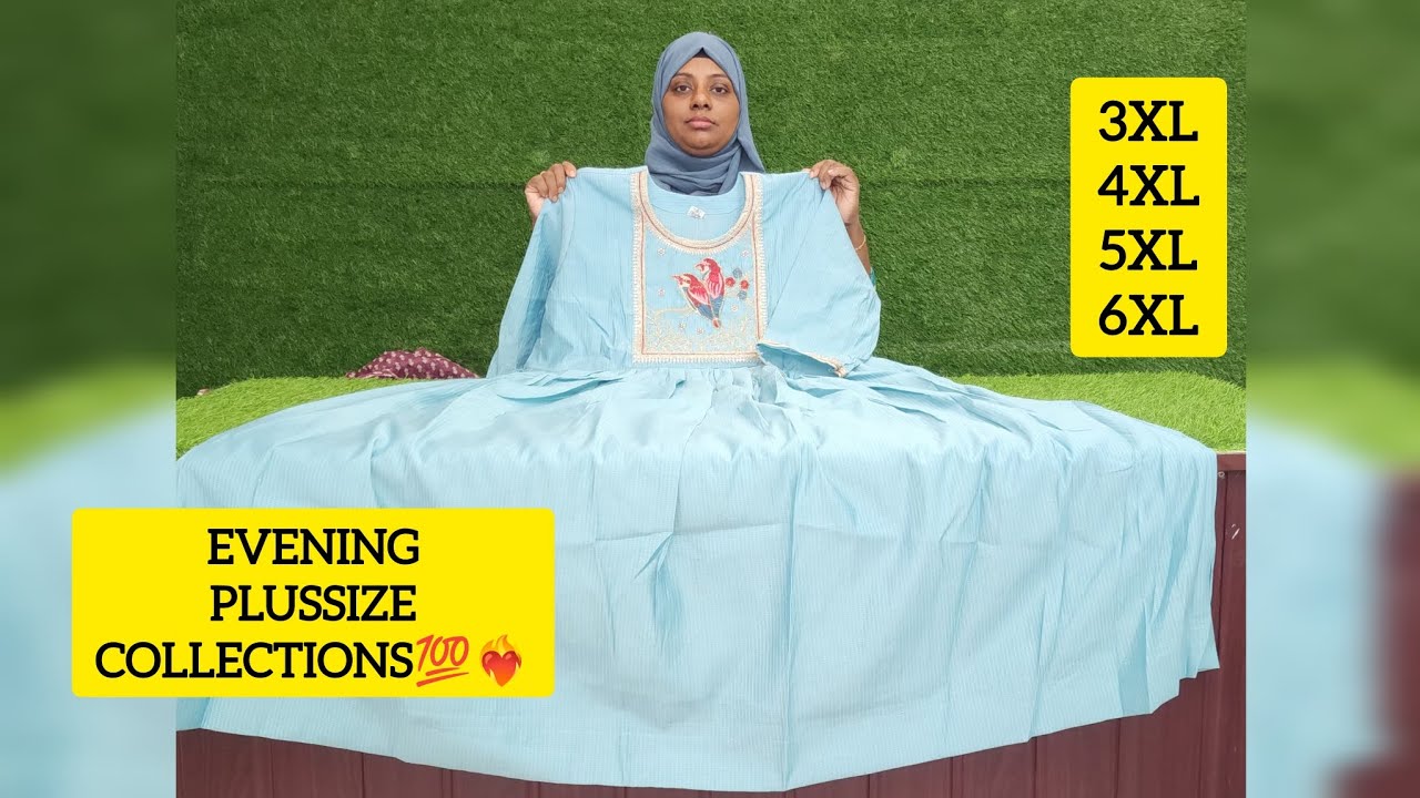 EVENING SPECIAL PLUSSIZE COLLECTIONS 💯💥3XL TO 6XL 💯 @reemasreadymade3459 