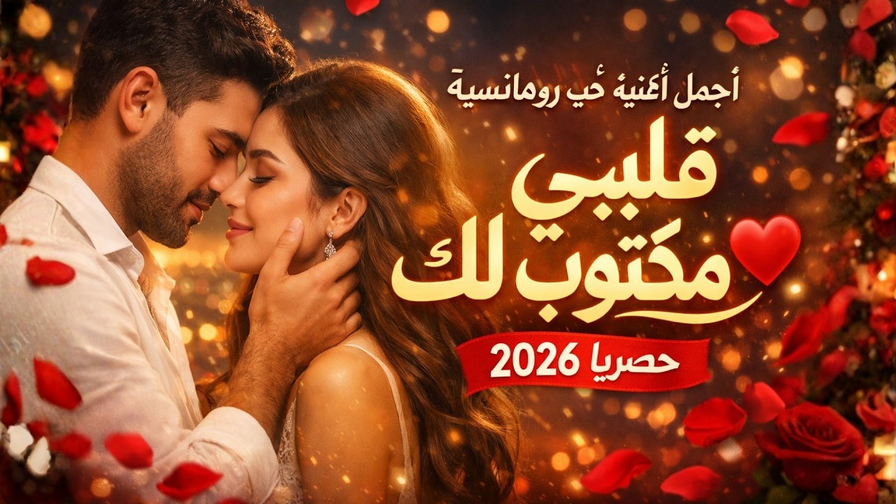 قلبي مكتوب لك | أغنية حب عربية جديدة 2026 | أجمل أغنية رومانسية عربية | Arabic Love Song