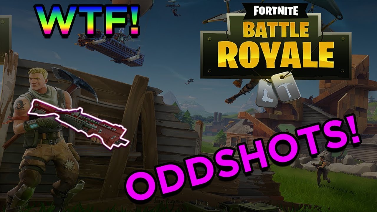 THE SHOTGUN IS OP! Fortnite - Oddshot & WTF Moments #1