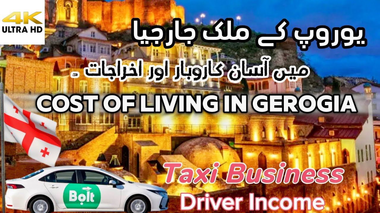 Georgia Europe Complete Guide 2025 | Cost of Living, Jobs, Business, Visa Information | Taxi Work