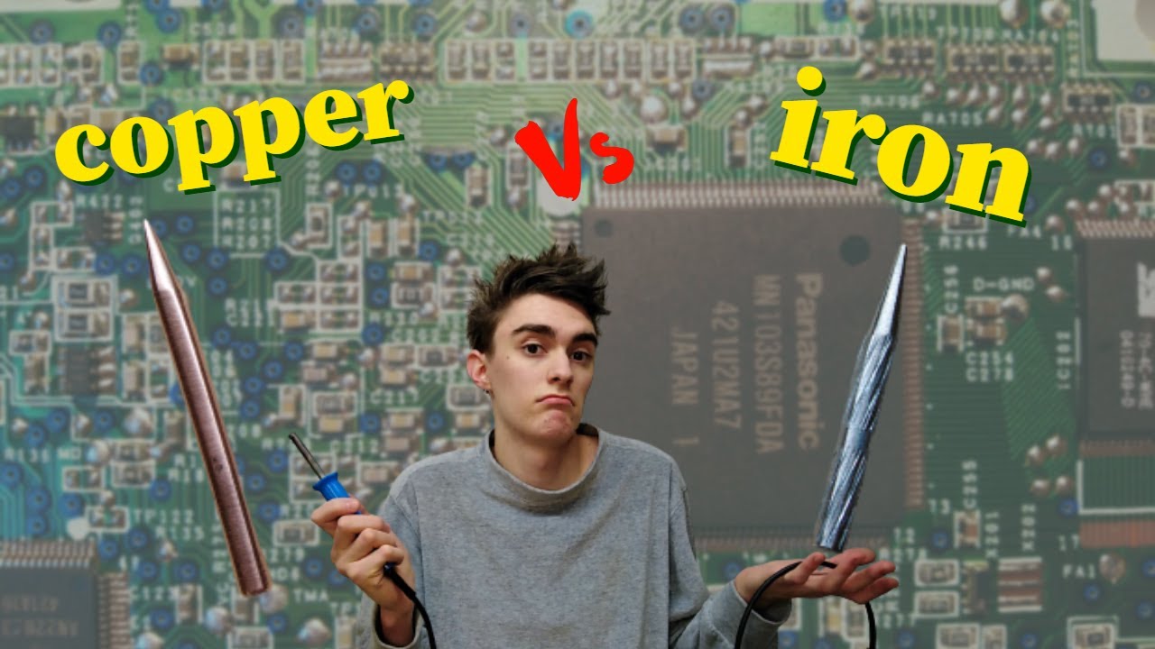 Cheap soldering iron tips follow up - iron vs. copper?