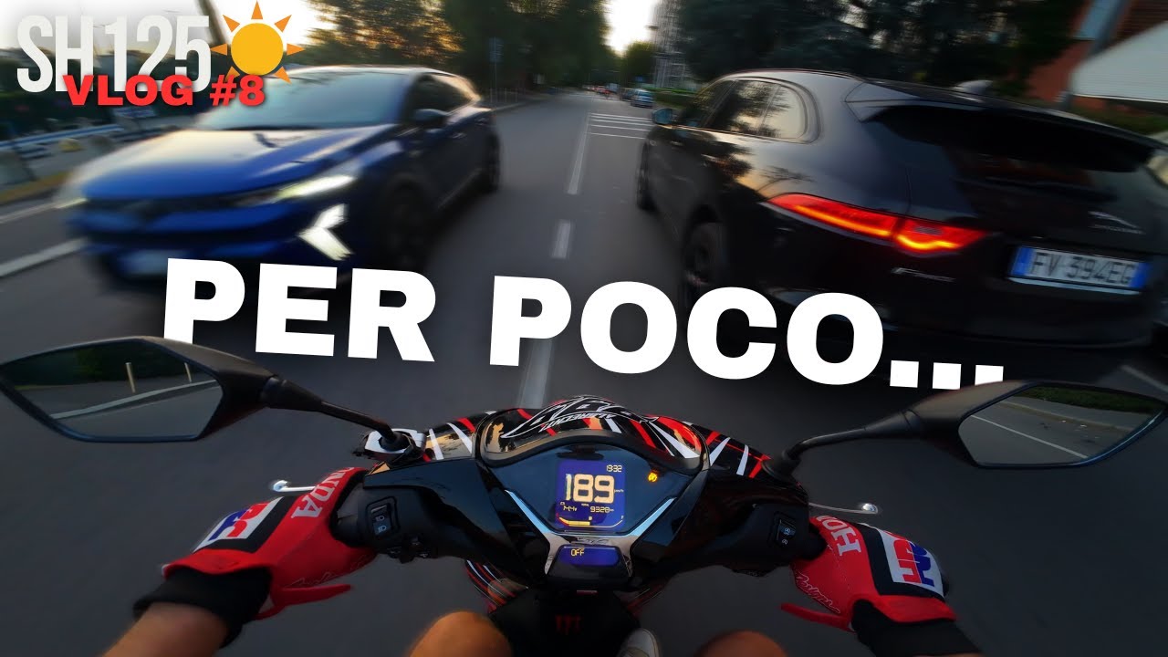FILTERING A PIENA VELOCITA' NEL TRAFFICO - SHVLOG 8 (sh 125)