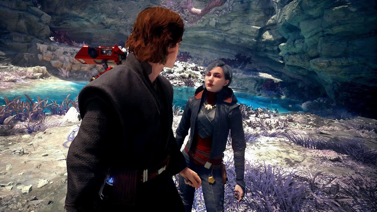 Star Wars Jedi Survivor Merrin Tells Cal She Feels Darkside of The Force Intereactions