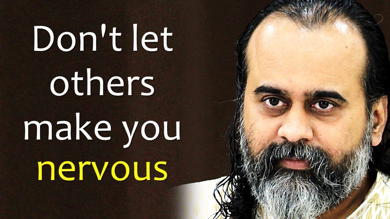 Don't let others make you nervous || Acharya Prashant, with a class 6 student (2019)