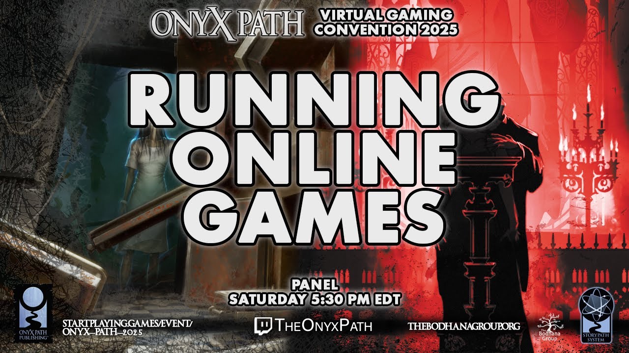 [Onyx Path Con 2025] &mdash; Running Online Games Panel