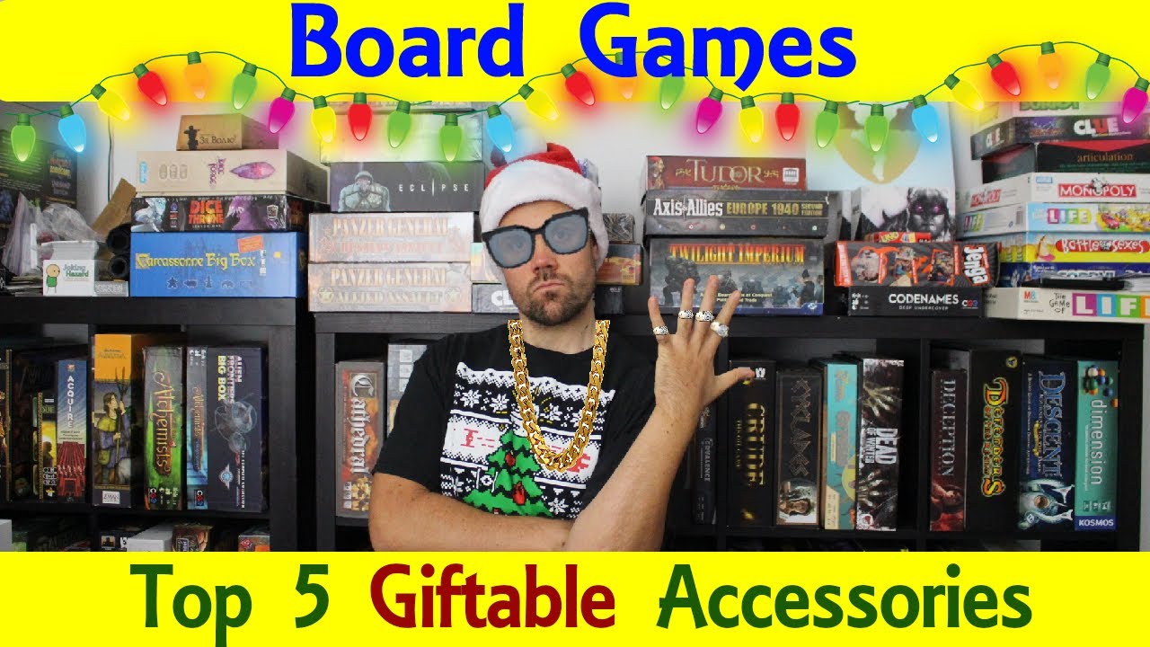 Top 5 Giftable Board Game Accessories