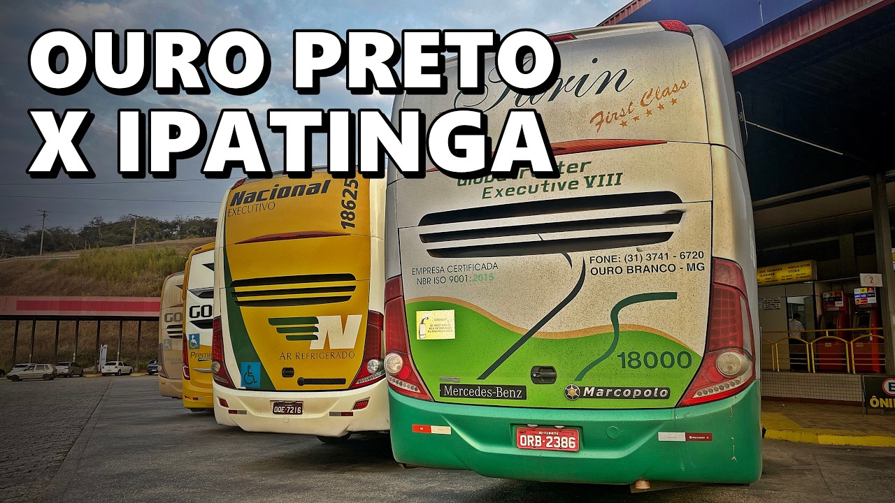 Viajando pela Estrada REAL: De Ouro Preto a Ipatinga com a Turin Transportes
