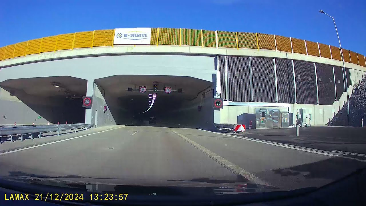 zprovozněná D3 (Krasejovka - Úsilné) směr Praha 21.12.2024