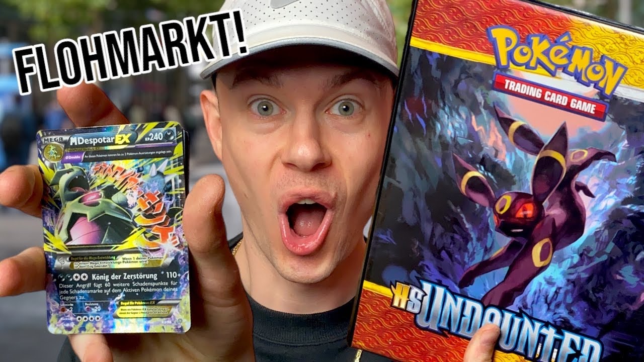 DAS glaub mir keiner! Sammelkarten auf dem Flohmarkt gekauft! (Pokemon und YuGiOh) Schnäppchenjagd