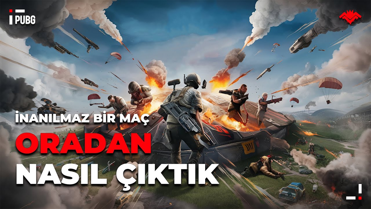 İNANILMAZ BİR MA&Ccedil;! ORADAN NASIL &Ccedil;IKTIK?! #PUBG #RANKED