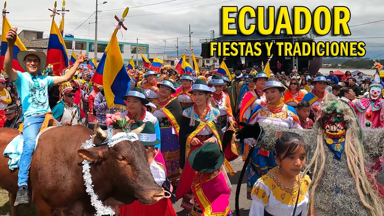 10 fiestas SORPRENDENTES de Ecuador 😮🇪🇨