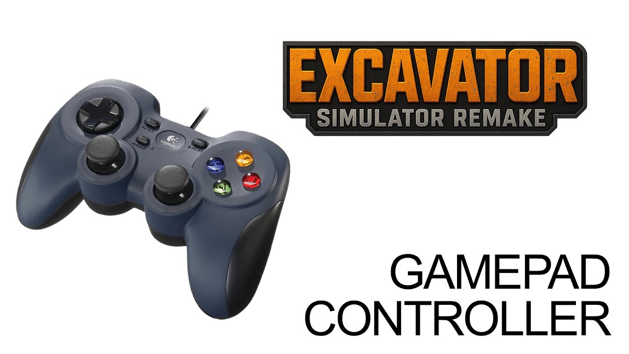 Excavator Simulator REMAKE - Gamepad (with English Voice)