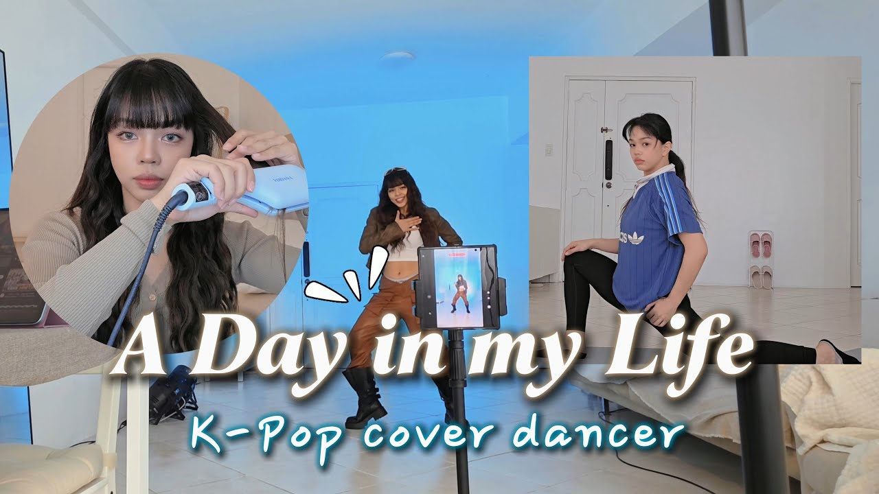 A day in my life as a full-time K-Pop cover dancer/content creator